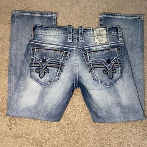 Rock revival (pevey slim boot jeans )